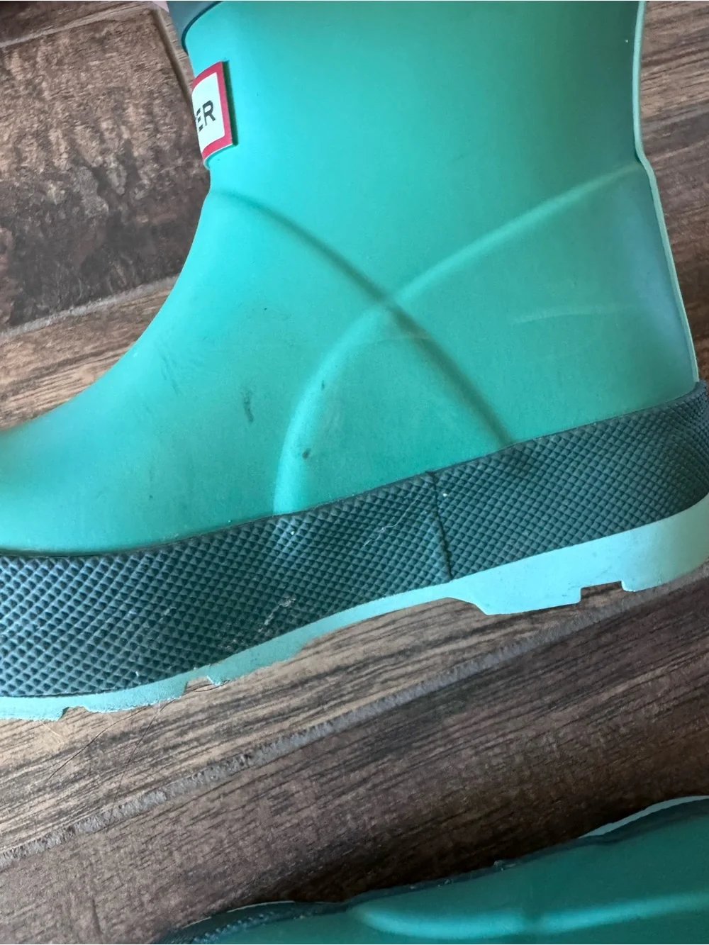 Hunter‎ Play Kids Rain Boot Sea Green UK Size 10 USA Size 11C Shoe